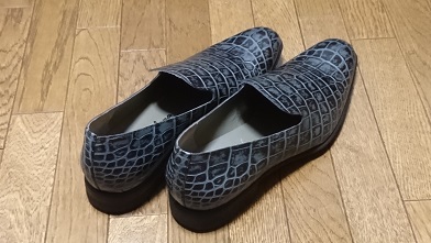 革靴を買ったのだが…『イボーナ』オペラシューズ_c0364960_08392126.jpg