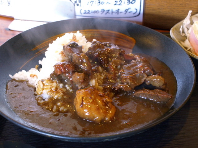 居酒屋 よってや食堂　その１０ (牛すじカレー定食)_d0153062_09380573.jpg