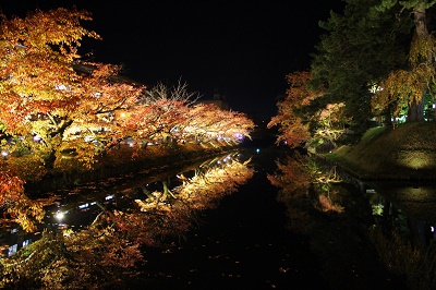 弘前城菊と紅葉まつりライトアップ_2018.11.06_d0131668_1419259.jpg