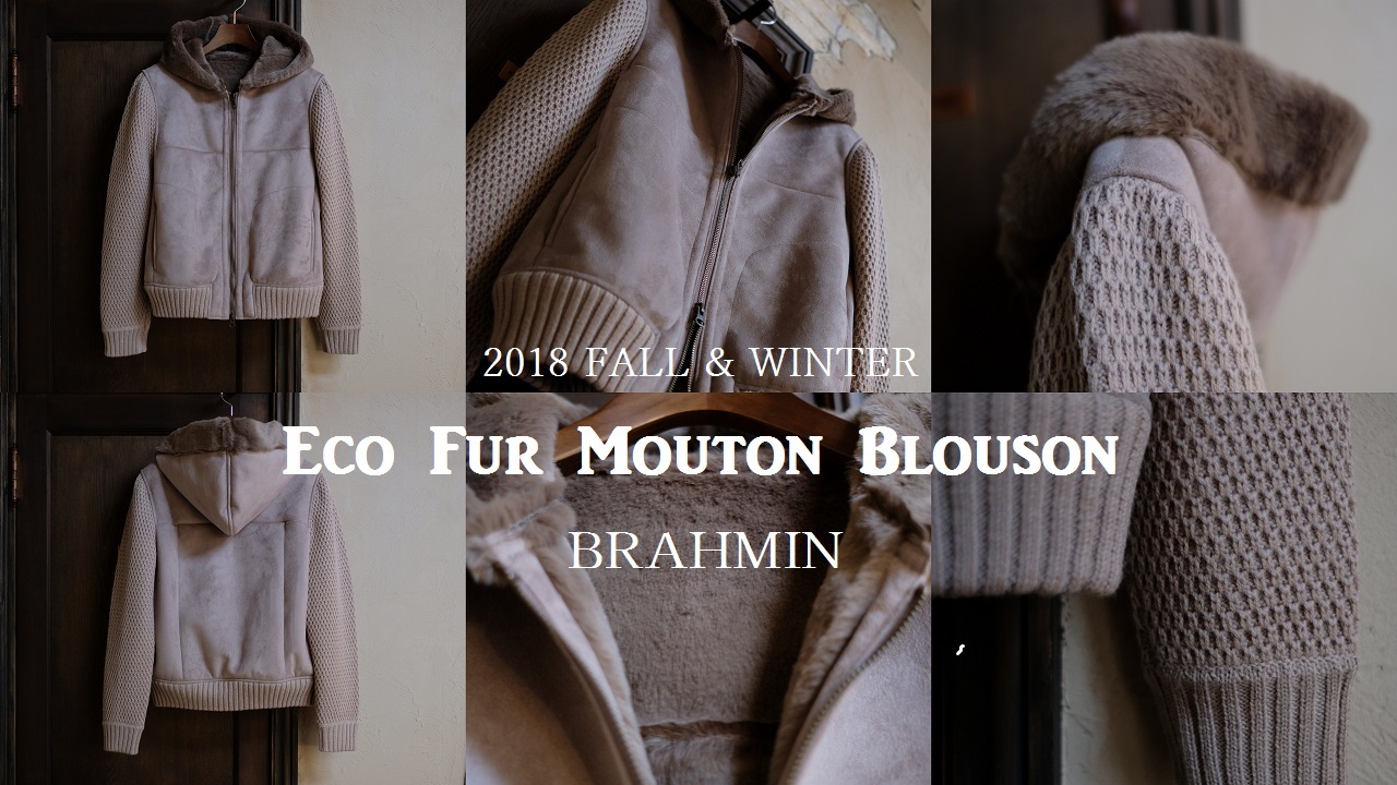 ”エコファームートンブルゾン~BRAHMIN..11/8thu\"_d0153941_17274984.jpg