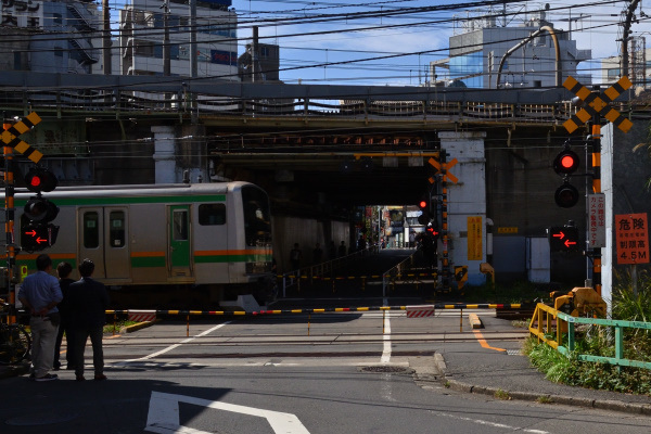 東京鉄道遺産35 山手貨物線の青山街道踏切と厩道踏切 Kenのデジカメライフ