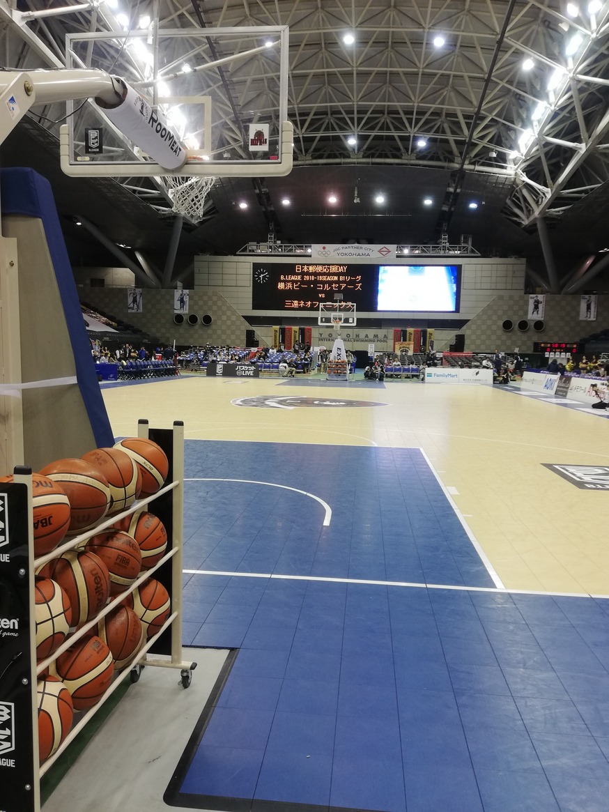 Ｂリーグ横浜ｖｓ三遠　　横浜国際プール_e0191985_913723.jpg