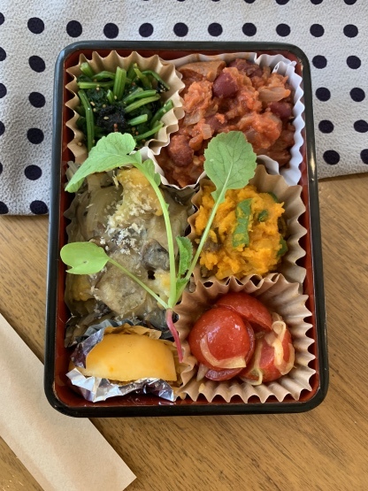 バターナッツとベジ弁当_f0179052_23210231.jpeg