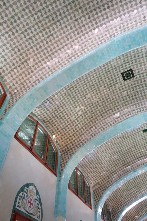 サン・パウ病院 Hospital de Sant Pau リュイス・ドメネク・イ・ムンタネー Sant Pau Recinte Modernista 世界遺産 2018年9月 バルセロナの旅(4)_f0117059_16231133.jpg