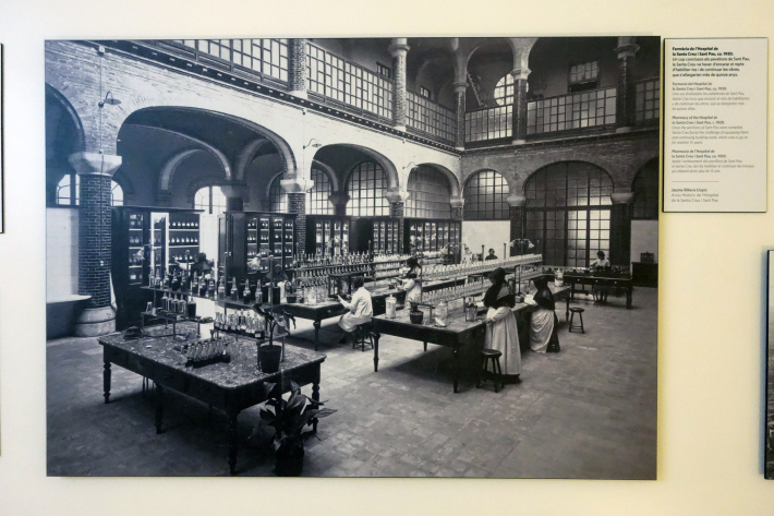 サン・パウ病院 Hospital de Sant Pau リュイス・ドメネク・イ・ムンタネー Sant Pau Recinte Modernista 世界遺産 2018年9月 バルセロナの旅(4)_f0117059_16244126.jpg