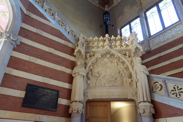 サン・パウ病院 Hospital de Sant Pau リュイス・ドメネク・イ・ムンタネー Sant Pau Recinte Modernista 世界遺産 2018年9月 バルセロナの旅(4)_f0117059_16251625.jpg