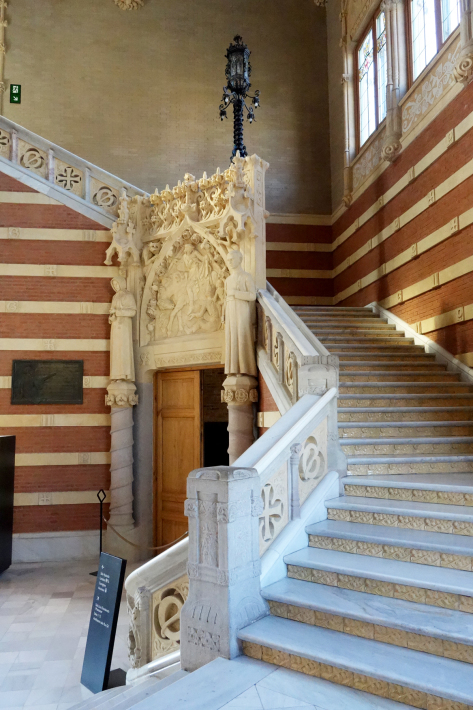 サン・パウ病院 Hospital de Sant Pau リュイス・ドメネク・イ・ムンタネー Sant Pau Recinte Modernista 世界遺産 2018年9月 バルセロナの旅(4)_f0117059_16252218.jpg