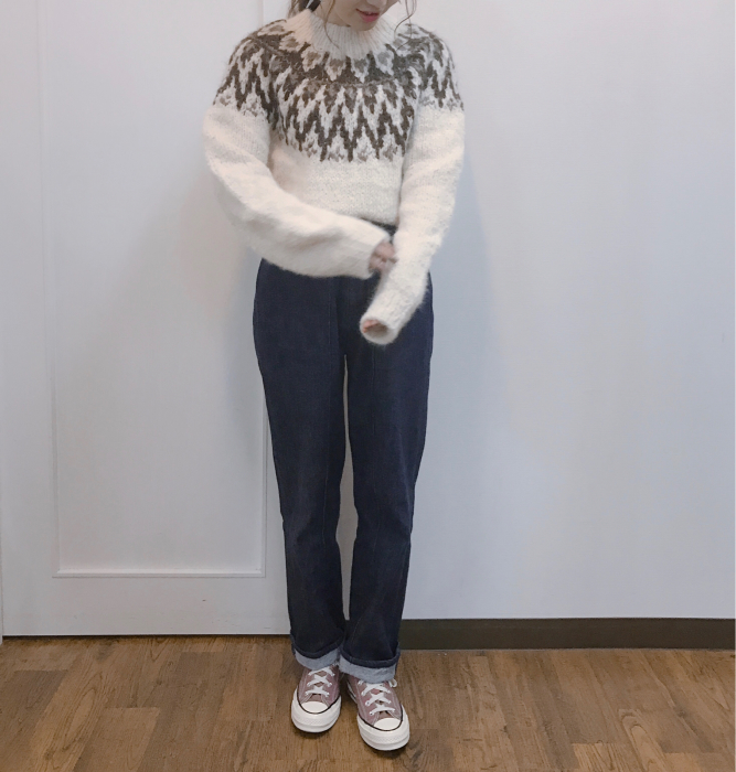 TODAYFUL Nordic Hand Knit
