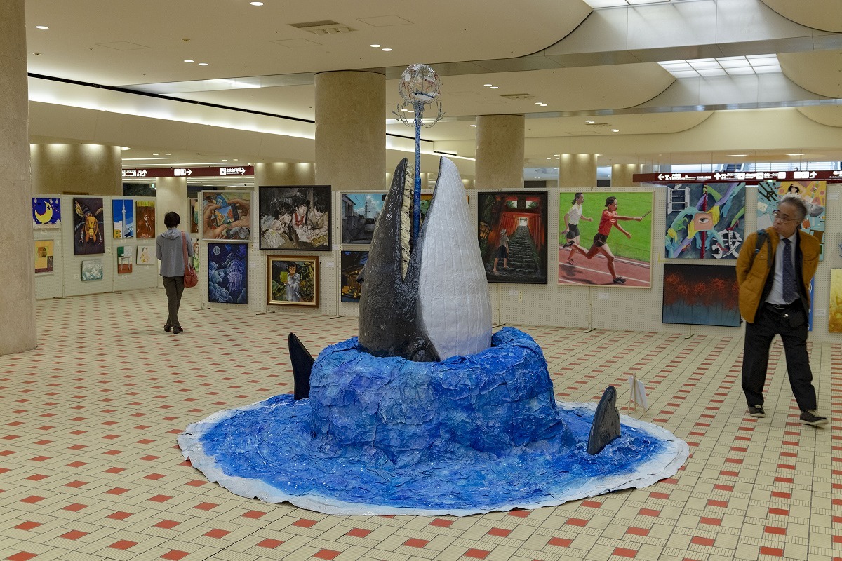 高校生の美術展_f0297537_19525239.jpg