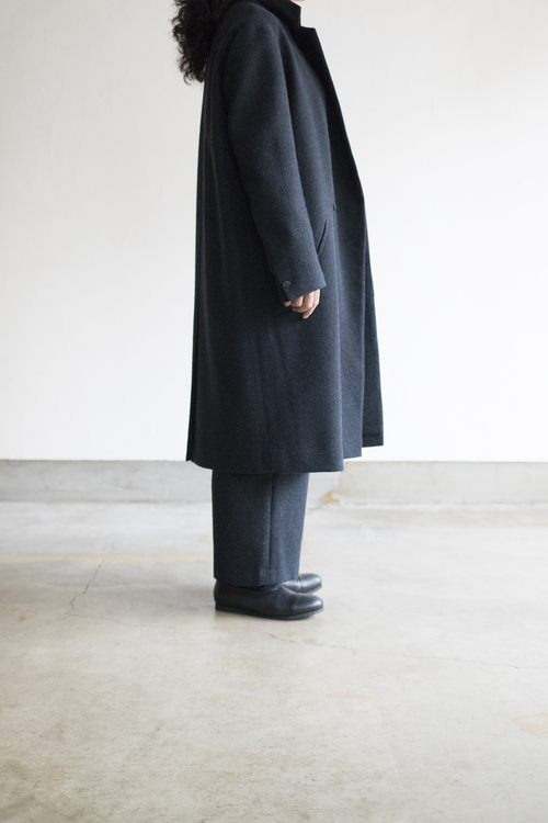 ゴーシュ チェビオットツイル ワイドパンツ : un.regard.moderne