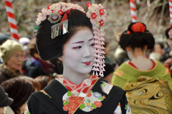 上七軒 大文字 勝奈さん その二 花街ぞめき Kagaizomeki