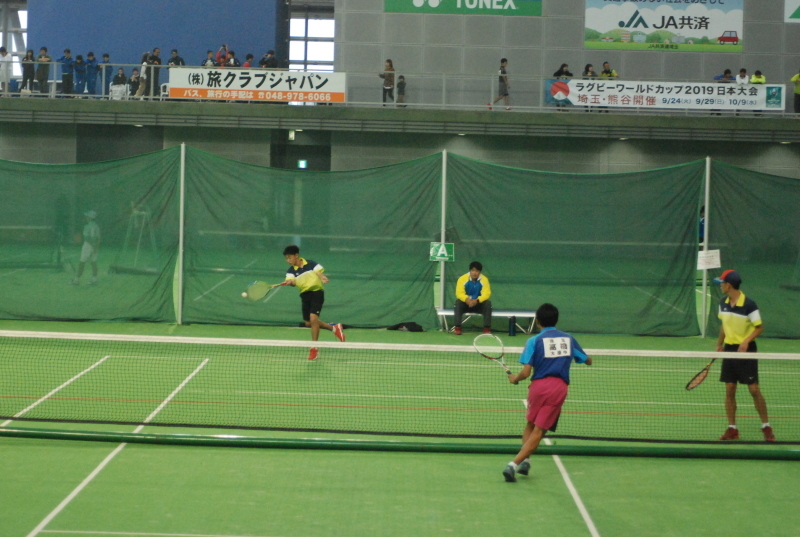 11月6日 火 男子ソフトテニス部の県大会での戦い タンポポ先生の日記