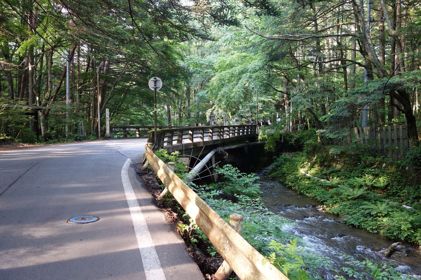 軽井沢の二手 にて 橋 あるちゅはいま日記