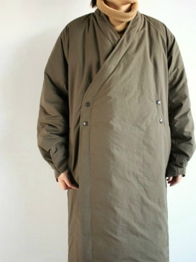 NEEDLES　Down Samue Coat - Poly Ripstop / khaki _b0139281_12191029.jpg