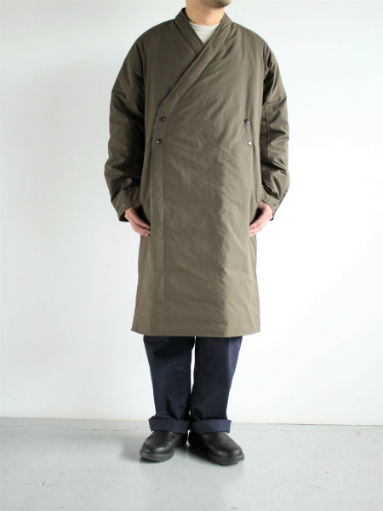 NEEDLES Down Samue Coat - Poly Ripstop / khaki : 『Bumpkins NEEDLES Down Samue Coat - Poly Ripstop / khaki : 『Bumpkins