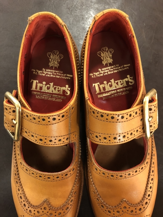 【Tricker\'s】メリージェーンを洗う(前編)_d0166598_10223726.jpg