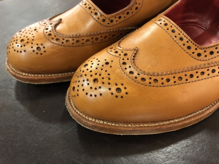 【Tricker\'s】メリージェーンを洗う(後編)_d0166598_10332961.jpg