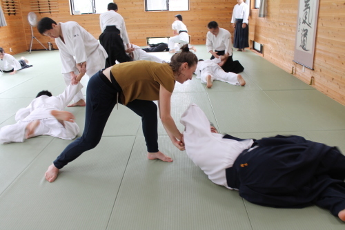 9/16 イリカ 合気道体験 Erica  - Aikido Trial Lesson -_a0216706_16265436.jpg