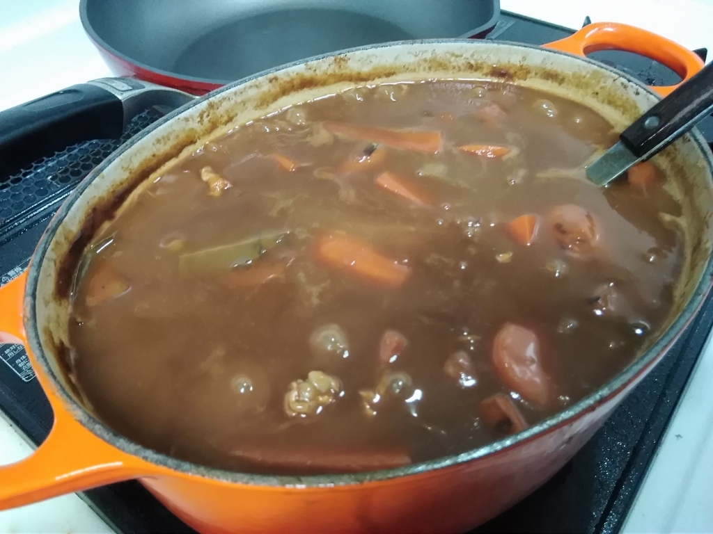 シロクマ軒　カレー_f0050534_07400864.jpg