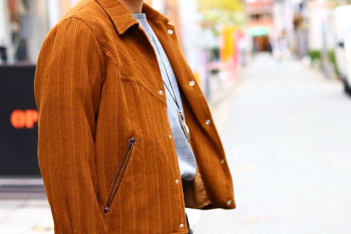 The Letters : Western Short Jacket . -Corduroy Wool- : BIRTH DAY
