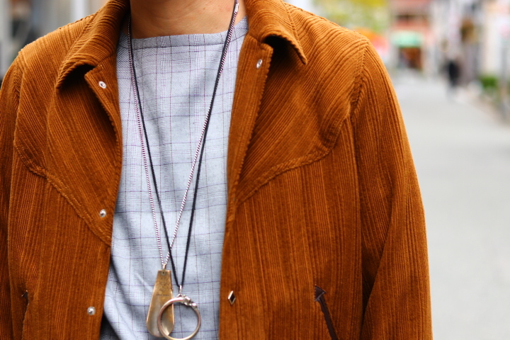 The Letters : Western Short Jacket . -Corduroy Wool- : BIRTH DAY