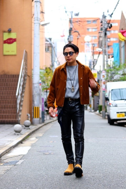 The Letters : Western Short Jacket . -Corduroy Wool- : BIRTH DAY