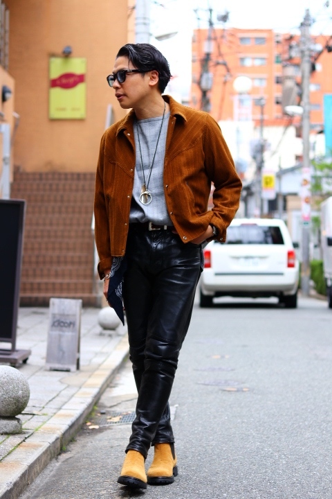 The Letters : Western Short Jacket . -Corduroy Wool- : BIRTH DAY