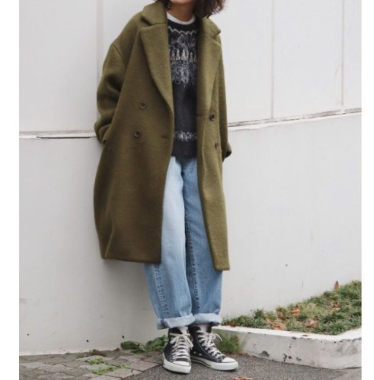 割引済み✨ Ungrid シャギーミドル丈コート　チェスターコート SALE!!!アングリッド UNGRID シャギーチェスターコート ☆NO