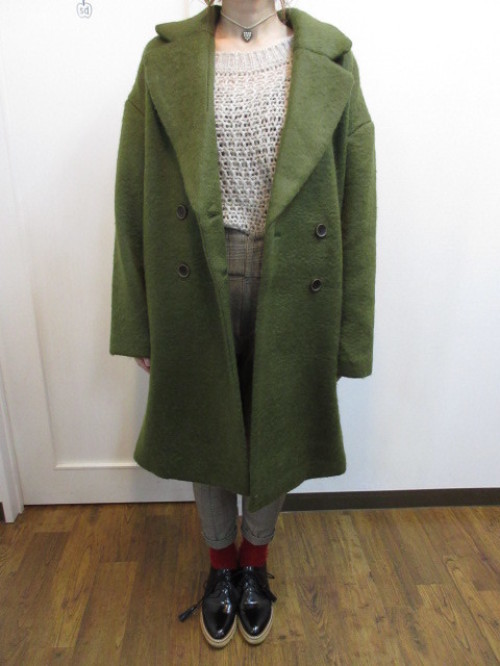 SALE!!!アングリッド UNGRID シャギーチェスターコート ☆NO