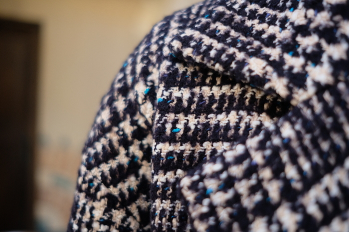  ”Today\'s Styling～Blue Nep Tweed Coat。。。...11/14wed”_d0153941_17430635.jpg