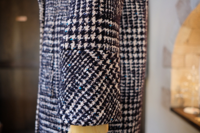  ”Today\'s Styling～Blue Nep Tweed Coat。。。...11/14wed”_d0153941_17432503.jpg