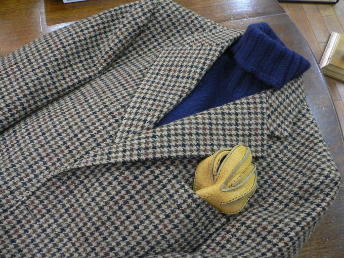 HarrisTweedのガンクラブチェック : 倉敷オーダーセレクト HarrisTweedのガンクラブチェック : 倉敷オーダーセレクト