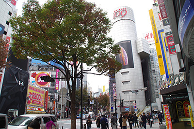 11月14日㈬の109前交差点_b0056983_15443641.jpg