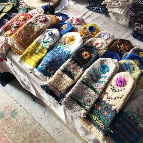 イランのおばあちゃん靴下 at ラブディエン_d0156336_01194850.jpg