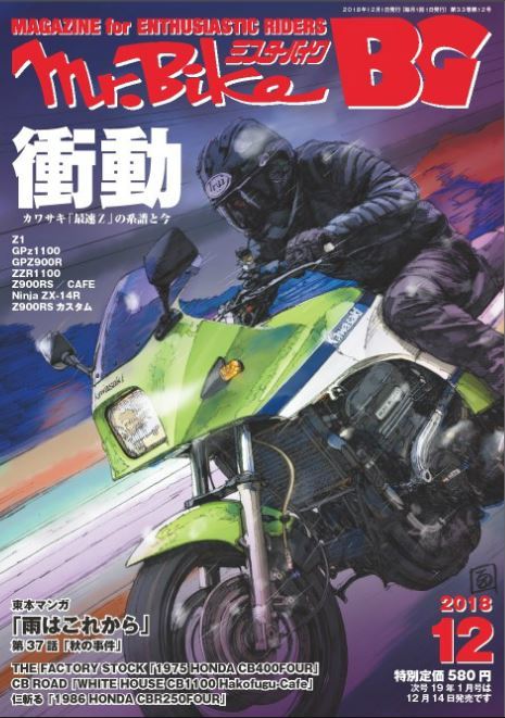 Mr Bike BG誌を見た方から、引っ切り無しにお電話が・・・Z400FX