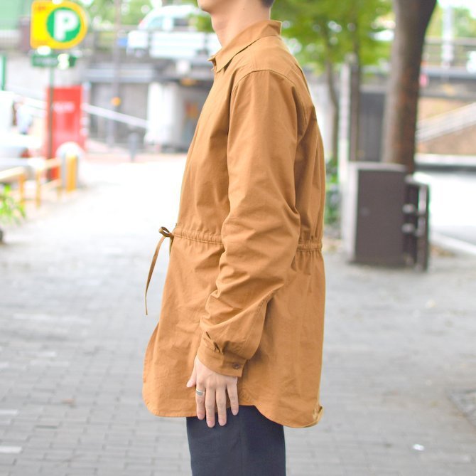 FRANK LEDER(フランクリーダー)BRUSHED COTTON SHIRT + DRAWSTRING_d0158579_16432778.jpg