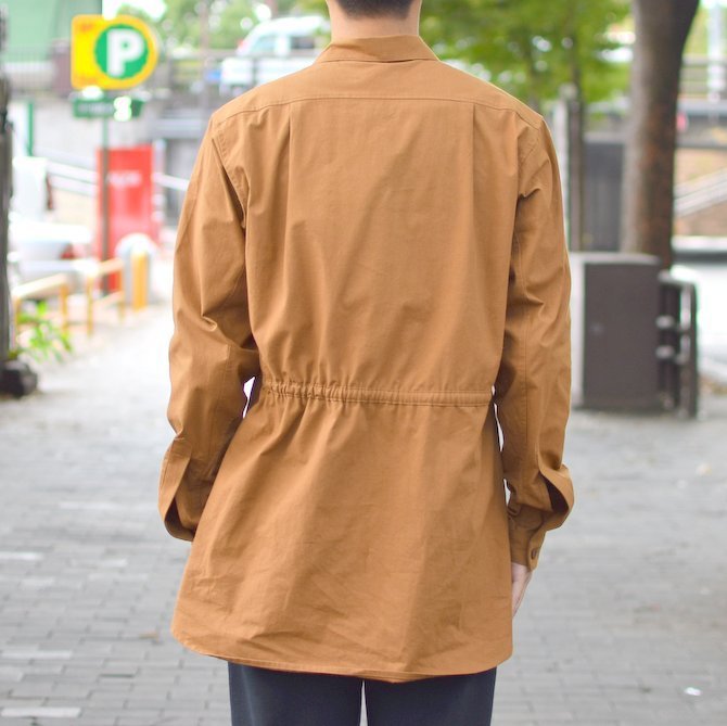 FRANK LEDER(フランクリーダー)BRUSHED COTTON SHIRT + DRAWSTRING_d0158579_16433483.jpg