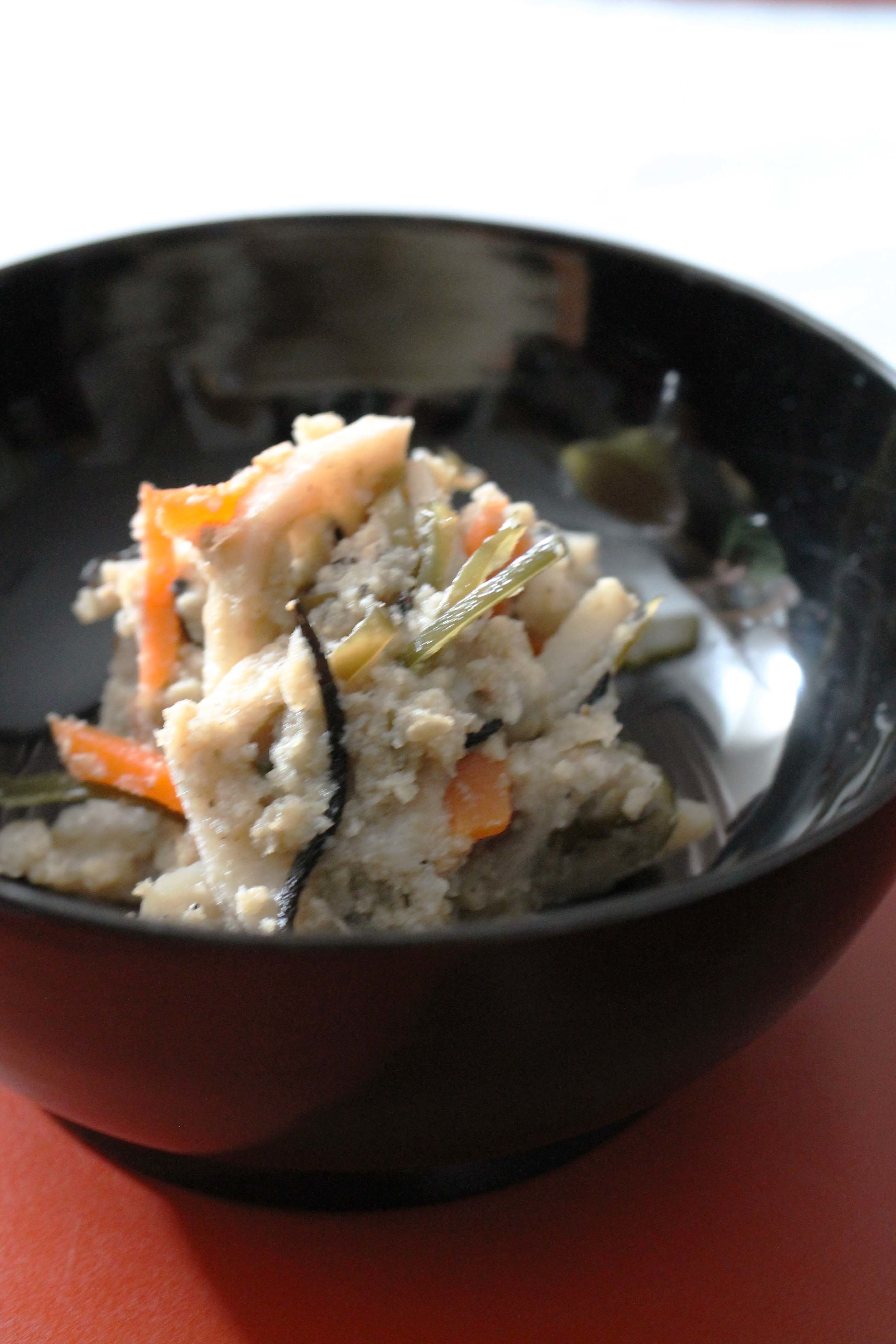 鶏肉の治部煮風_d0377645_23524775.jpg