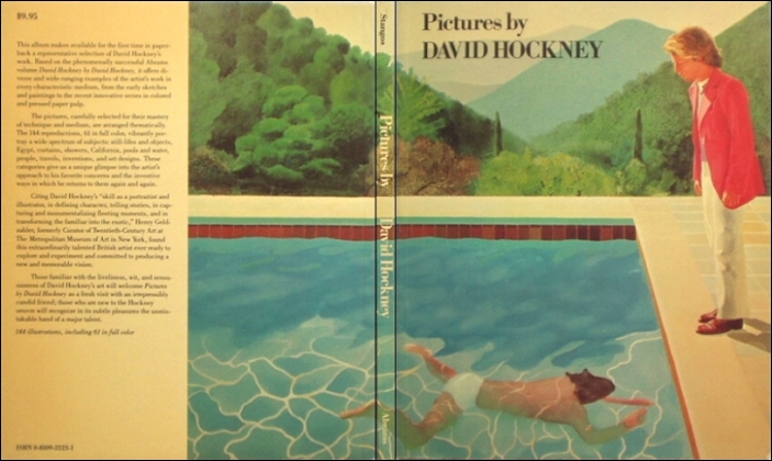 デイヴィッド・ホックニーの画集「Pictures by David Hockney」(1979