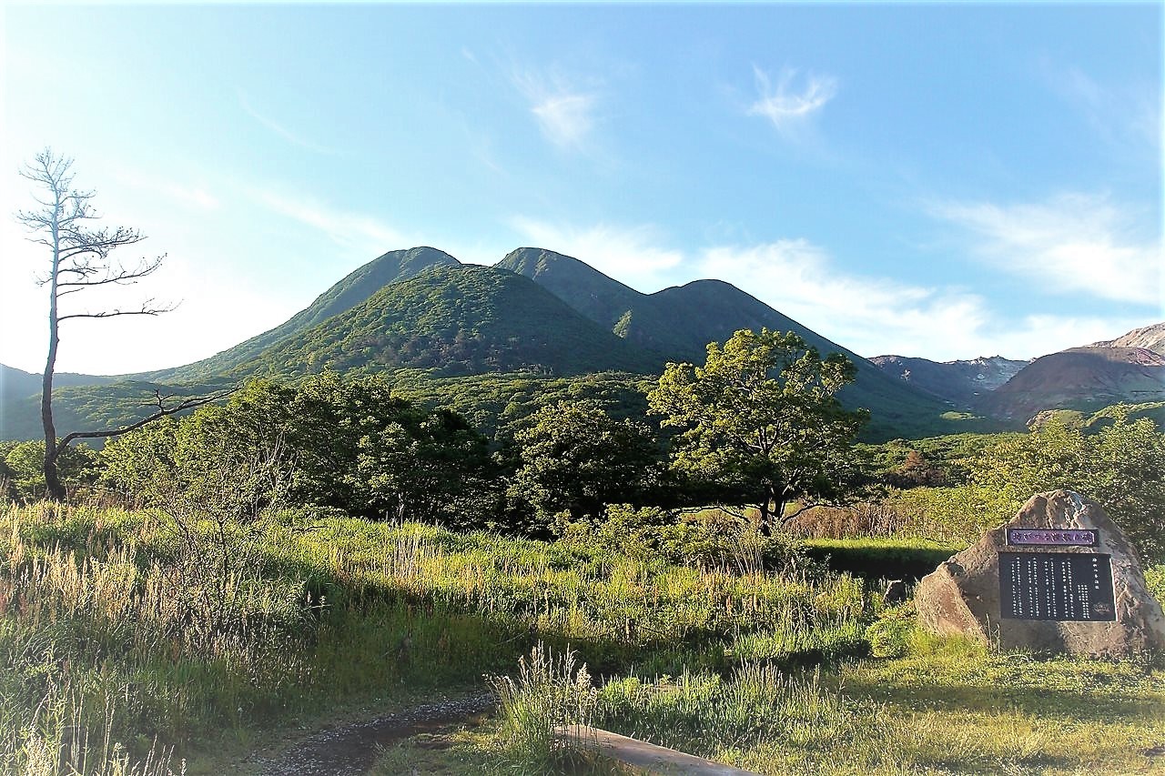 阿蘇山　裾野の広大な牧草地、迫力の火口壁そして山頂のミヤマキリシマ！2018.6.1_e0368467_20540872.jpg