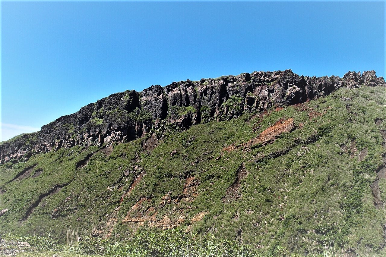 阿蘇山　裾野の広大な牧草地、迫力の火口壁そして山頂のミヤマキリシマ！2018.6.1_e0368467_20545280.jpg