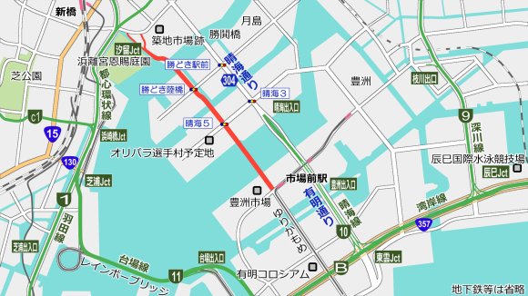 11月4日暫定開通の環状第2号線 築地区間の様子を見てきた(11/11)_a0332275_16312080.png