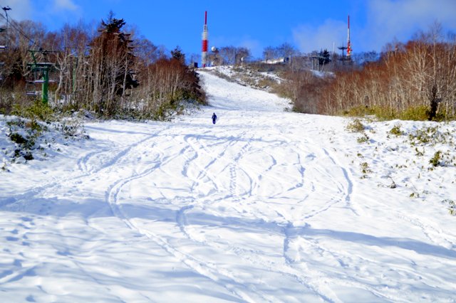 2018年11月17日(土)　　 手稲山(標高1023m) スキー場コース_a0345007_9222456.jpg