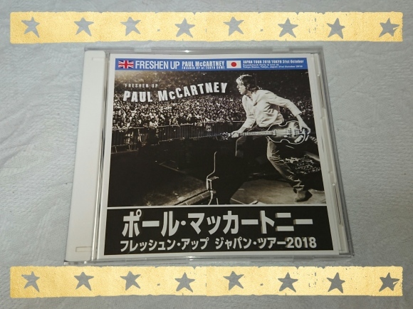 PAUL McCARTNEY / FRESHEN UP JAPAN TOUR 2018 TOKYO DOME 1st_b0042308_10235338.jpg