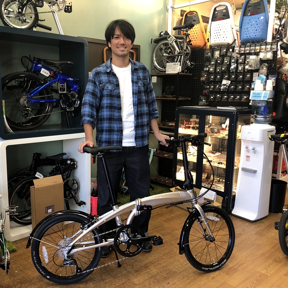 Tern 19年モデル Verge N8ご購入頂きました カルマックス タジマ 自転車屋さんの スタッフ ブログ