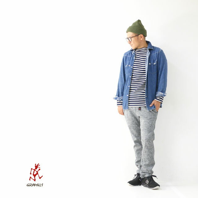 GRAMICCI [グラミチ] BONDING KNIT FLEECE NN-PANTS JUST CUT [GMP