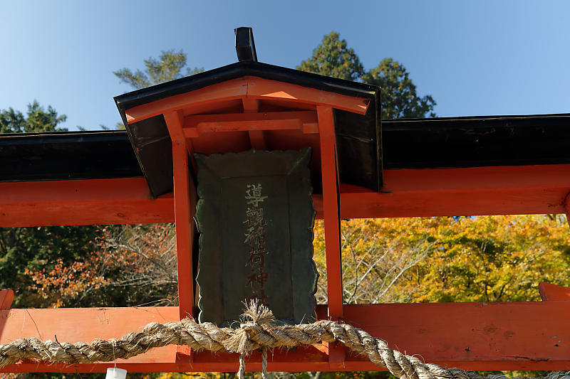 2018京都の紅葉・京丹波 導観稲荷神社_f0032011_20384928.jpg