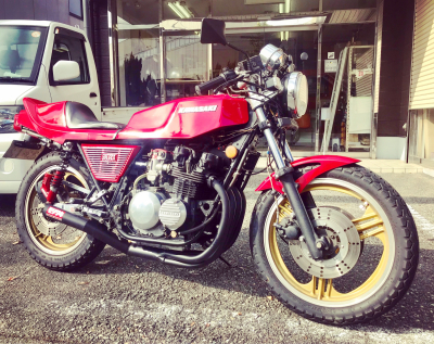 モリワキ Z400FX用 復刻手曲げショート管が完成間近です! : The モリワキ Z400FX用 復刻手曲げショート管が完成間近です! : The