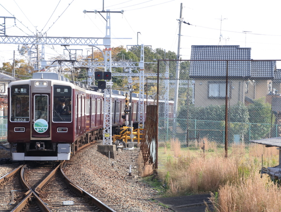 阪急 臨時列車 嵐山線 おぐら 8304F : 人生・乗り物・熱血野郎