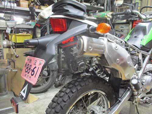 F田サン号 セロー250からのS藤サン号KLX125のメンテでオフシーズン？？(笑) （動画あり）_c0086965_01442018.jpg